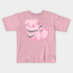 Proud Pupper (Demigirl) Kids T-Shirt